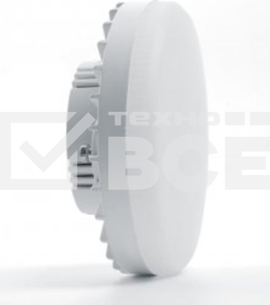 Лампа светодиодная Feron PRO LB-1506 6Вт GX53 теплый таблетка