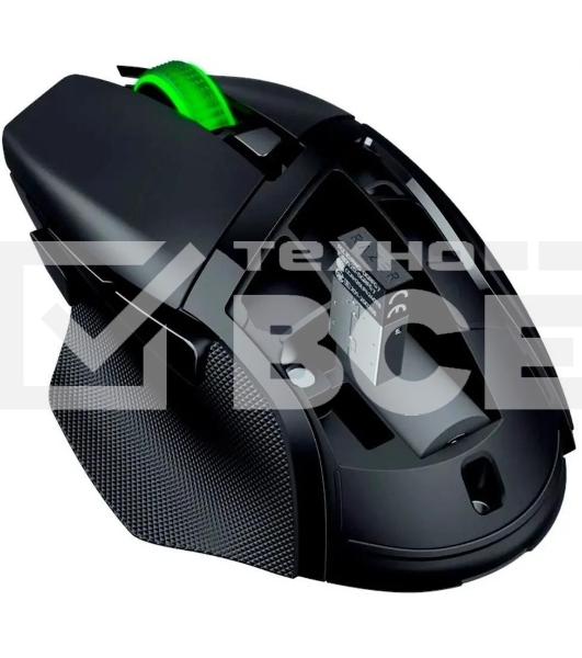 Мышь беспроводная Razer Basilisk V3 Hyperspeed черный, 18000 dpi, радиоканал, Bluetooth, USB, кнопки - 7
