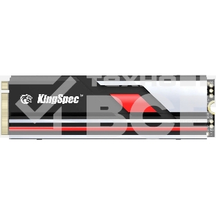 Накопитель SSD KingSpec XG7000, 2Tb, PCIe 4.0 x4, M.2 2280, NVMe, R/W 7400/6600, с радиатором