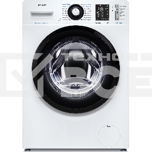 Стиральная машина Atlant СМА-80С1213-02 белый, цвет люка черный, загрузка фронтальная 8 кг, 1200 об/мин., класс: А+++