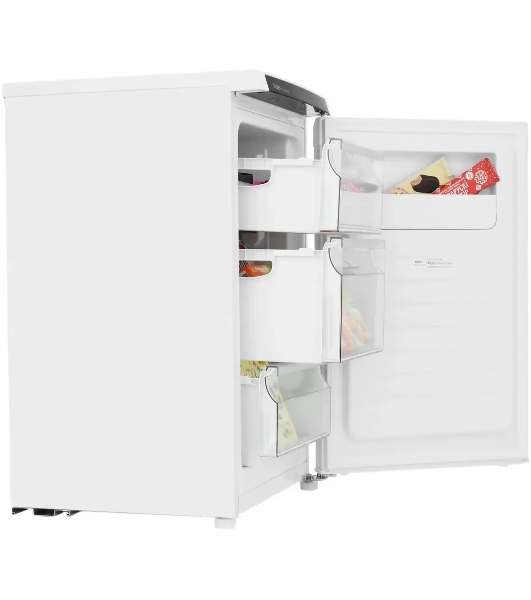 Морозильная камера Haier HF-82WAA белый, 82л, 3 ящика