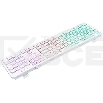 Клавиатура проводная Dialog Gan-Kata KGK-17U WHITE - игровая с RGb-подсветкой, USB, белая, фото2