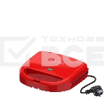 Вафельница Maxvi SM752P красный, фото4