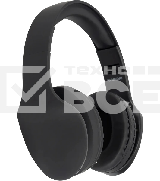 Гарнитура накладные Hyundai H-HP104 черный