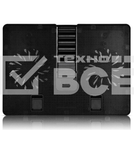 Подставка для ноутбука Deepcool U PAL 15.6' 390x280x28мм 26dB 1xUSB3.0 765g черный