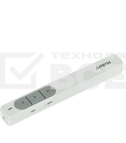 Презентер беспроводной A4Tech LP15 белый, радиоканал, USB, кнопки - 3