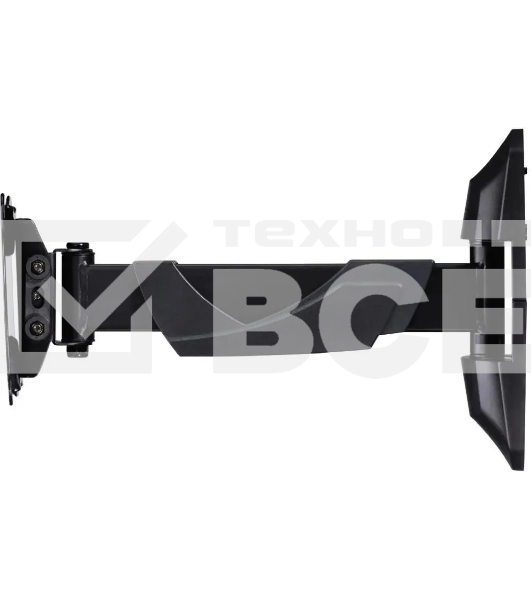 Кронштейн для телевизора Hama FULLMOTION черный, 10'-26' макс. 25 кг, настенный