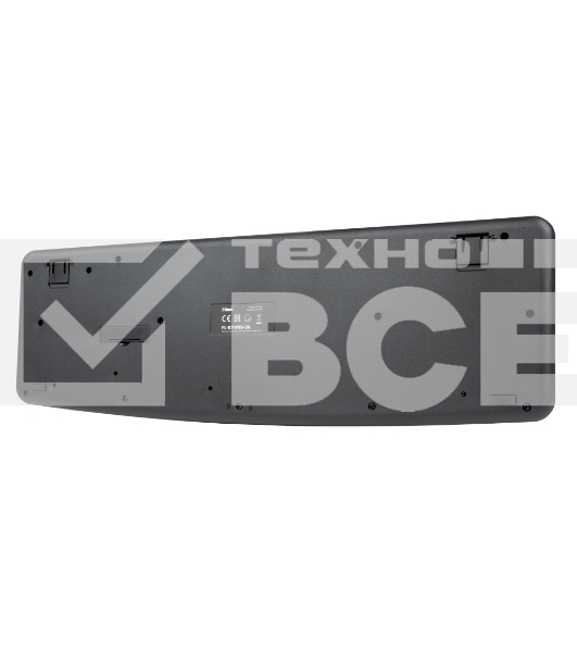 Комплект клавиатура+мышь Filum FL-KTW10-BK беспроводной, USB, 1600 DPI, чёрный