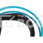 Гарнитура проводная с микрофоном A4Tech Fstyler FH200U серый/синий 2м накладные USB оголовье (FH200U BLUE), фото7