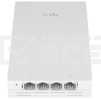 Точка доступа Wi-Fi Cudy AX3000 Gigabit Wall-Plate Wi-Fi 6 Access Point AX3000 Dual Band Wi-Fi 6 Wall Plate Access Point, Chipset MT7981+MT7531AE+MT7976CN, 802.11ax/ac/a/b/g/n, 2402Mbps at 5GHz + 574Mbps at 2.4GHz, 1 x Gigabit PoE-IN Port, 802.3af/at, 4 x Gigabit RJ45 ports, LAN1 support PoE Out, Cudy Mesh Support, фото6