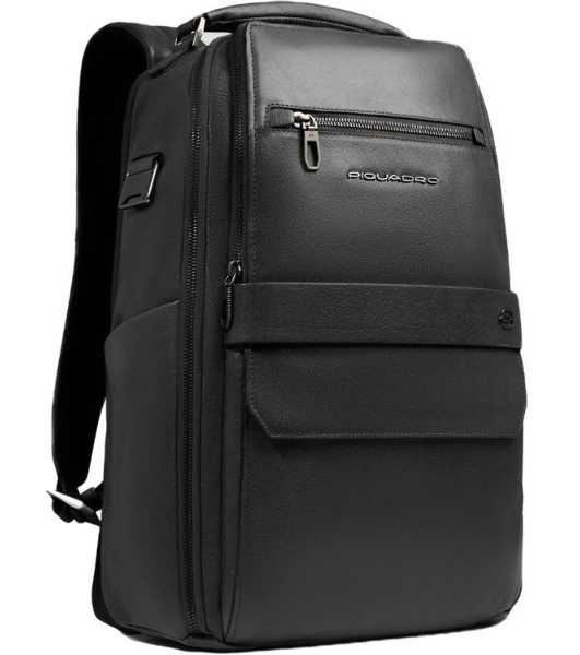 Рюкзак мужской Piquadro Solm CA7021S141/N черный кожа