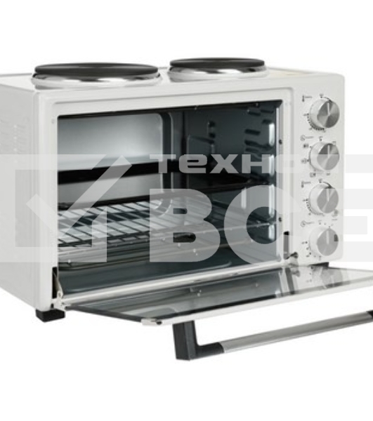 Мини-печь Kraft KFC-MOHP 380 HW 38 л, 1600 Вт, белый