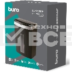 Шредер Buro Office BU-S900AF черный с автоподачей (секр.P-5) фрагменты 60лист. 21лтр. скрепки скобы пл.карты, фото2