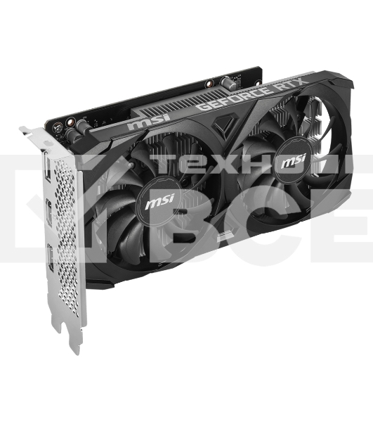 Видеокарта MSI RTX3050 VENTUS 2X E 6G OC NVIDIA RTX 3050 6Gb,  GDDR6, PCI-E 4.0, HDMIx2  DPx1 HDCP