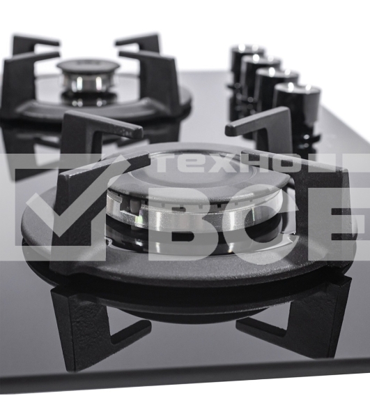 Газовая варочная панель Simfer H60N40B416 черная