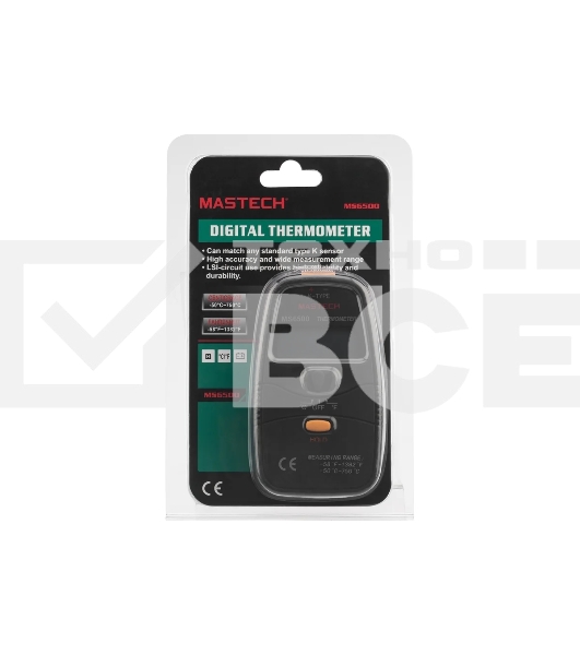 Цифровой термометр MASTECH MS6500 13-1240