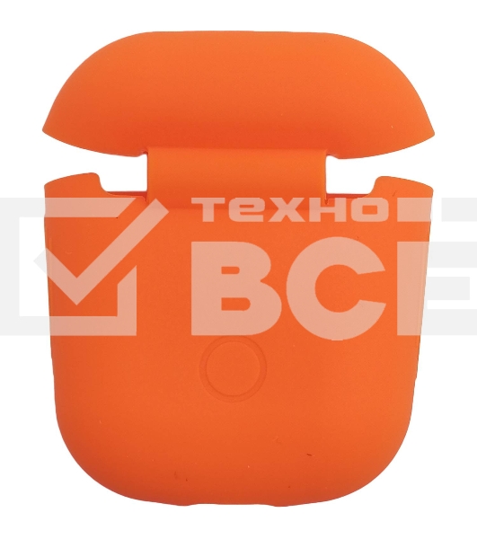 Силиконовый кейс для TWS наушников AirPods, оранжевый (SBECASE-001S-OR)
