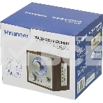 Радиоприемник настольный Hyundai H-SRS200 вишня USB SD/MMC, фото2