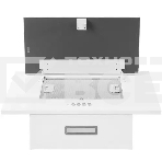 Кухонная вытяжка Elikor КВ Коралл 50П-430-К3Д  белый/белое стекло, фото3