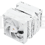 Кулер для процессора Thermalright Royal Pretor 130 белый (4-pin PWM, 158mm, Ni/Cu, 6x6mm, 1x120+1x130mm, 80.45CFM/81.88CFM, 29.4dBA/28.3dBA, 2150PM/1750RPM, S: 1200, 1700, 1851, 2011, 2066, 115X, AM4, AM5, white), фото15