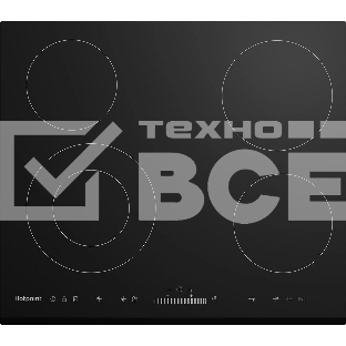 Электрическая варочная панель Hotpoint HR 6T2 B S, независимая, черный