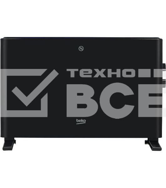 Конвектор Beko Winter Range RHC 5218 B черный, 1800 Вт, 20 м2, термостат