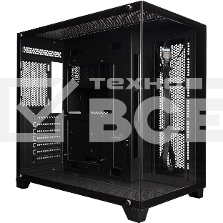 Компьютерный корпус 1STPLAYER MEGAVIEW MV8-TP Black / ATX / MV8-TP-BK