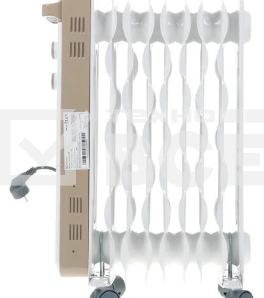 Масляный обогреватель Electrolux EOH/M-9209 белый, 2000 Вт, 25 м2, термостат