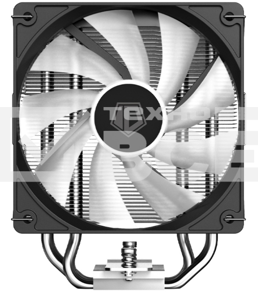 Кулер для процессора ID-Cooling BLITZ X4 черный 120мм алюминий+медь 1500rpm 26.6db 4-pin 180W 152мм