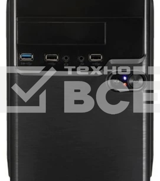 Компьютерный корпус Aerocool/Formula Qs-182 черный без БП mATX 2x120мм 2xUSB 2.0 1xUSB 3.0 audio