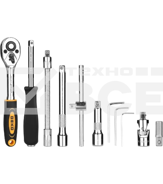 Набор инструментов для авто в кейсе DEKO DKMT46-1 083-2006