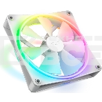 Вентилятор для корпуса Case Cooler NZXT F140 RGb Duo (140x140x25мм, 4-pin PWM, RGb, 84.75CFM, 36dBA, 1800RPM, белый), фото6