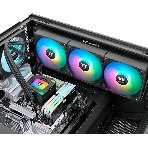 Система жидкостного охлаждения Thermaltake LA360 ARGB Soc-AM5/AM4/1200/1700/1851 черный 4-pin 38.35dB Al+Cu Ret (CL-W459-PL12SW-A), фото3