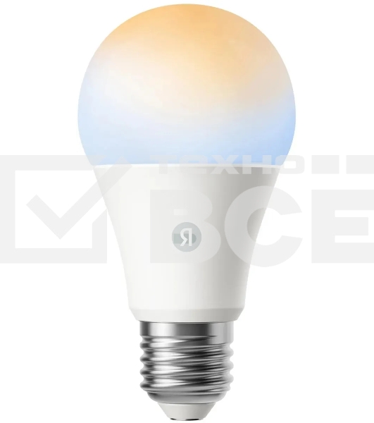 Умная лампа Yandex YNDX-00551 E27 9Вт 806lm (упак.:1шт)
