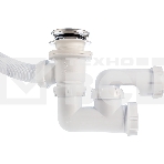 Слив-перелив для ванны WIRQUIN Quick-Clak с перископом L700мм хром, фото4