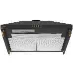 Вытяжка каминная Beko CWB6410AR чёрный, 60 см, 460 м³/ч, 62 дБ, фото 1