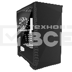 Компьютерный корпус ZALMAN Z1 ICEBERG, MicroATX, BLACK, WINDOW, 2xCOMBO (3.5