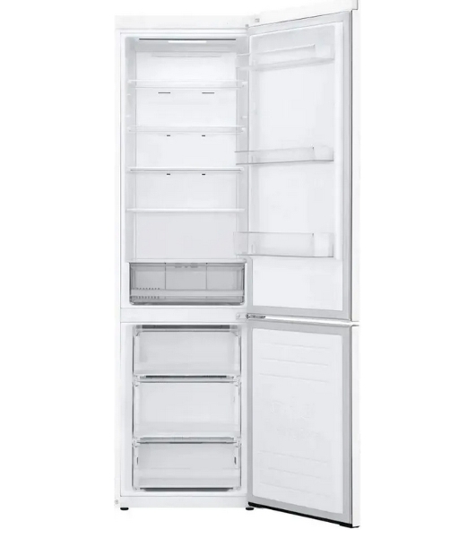Холодильник LG GA-B509DQXL белый двухкамерный мат. 292/127л морозилка снизу