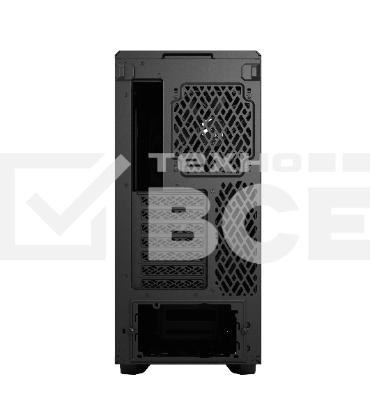 Компьютерный корпус Fractal Design MESHIFY 2 COMPACT BLACK - DARK TG/ATX, TG/2x140мм & 1x120мм fans inc./FD-C-MES2C-02