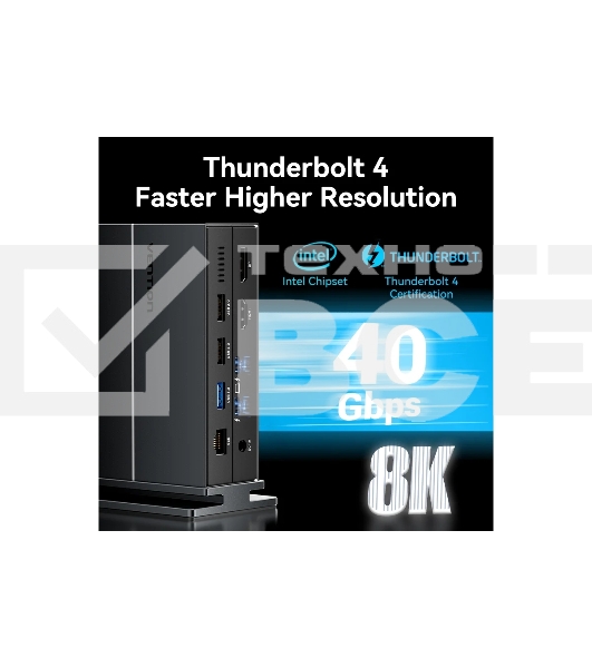 Мультифункциональная док-станция Vention USB Type C 14 в 1 с поддержкой Thunderbolt 4