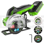 Угловая шлифовальная машина GreenWorks GD24UCS, 24V, без АКБ и ЗУ, аккумуляторная (3402007), фото10