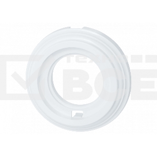 Рамка Bironi BF1-610-21 1 постовая, пластик, белый