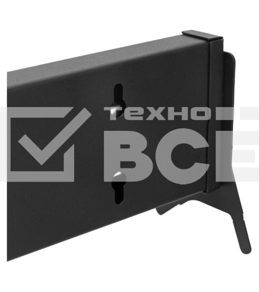 Конвектор электрический плинтусный Denzel ATRIC-450 черный, 450 Вт, 6 м2