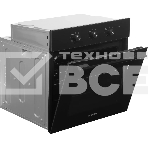 Духовой шкаф Электрический Hyundai HEO 6635 BG черный, фото6