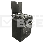 Газовая плита MIU UNO 52S черная, фото2