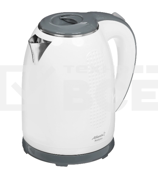 Чайник электрический Atlanta ATH-2427 белый двухстенный
