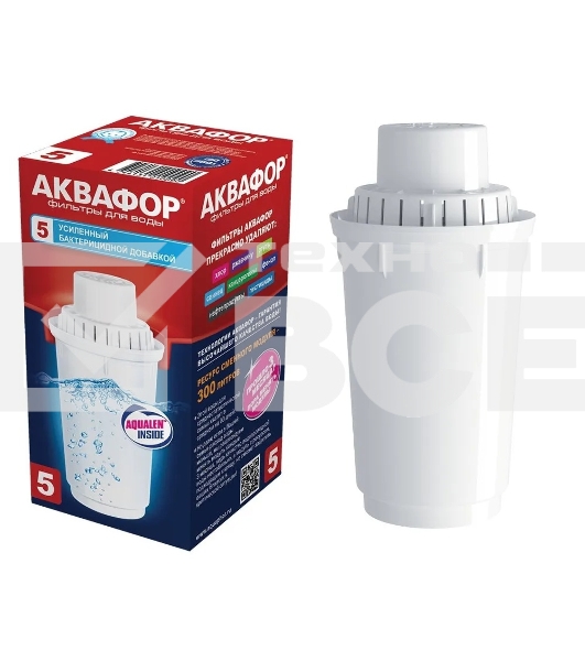 Картридж Аквафор B5 (В100-5) ресурс 300 л