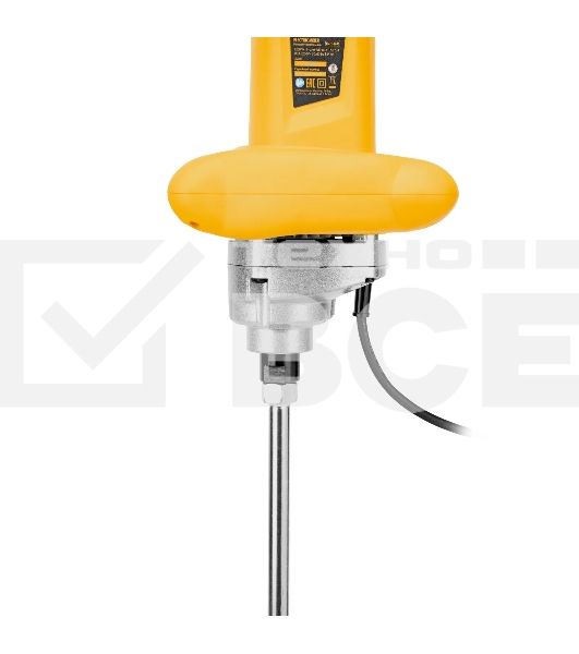 Миксер строительный Denzel EM-1-1200, 1200 Вт, 0-680 об/мин