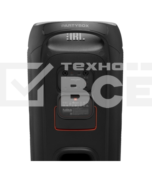 Минисистема Hi-Fi JBL PartyBox 720 черный/оранжевый 800Вт USB BT