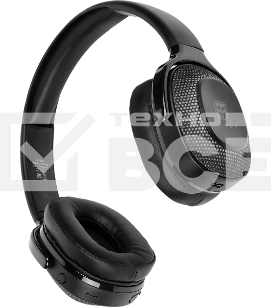 Беспроводные наушники URAL Молот Н110 черный, накладные, Bluetooth